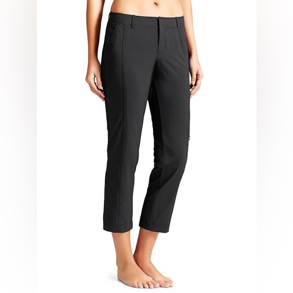 ATHLETA Palisade Black Ankle Hybrid Pant | Women’s 6